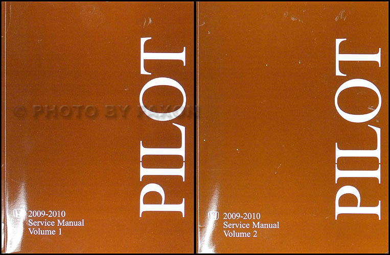 2009-2010 Honda Ridgeline Repair Manual Original  Set