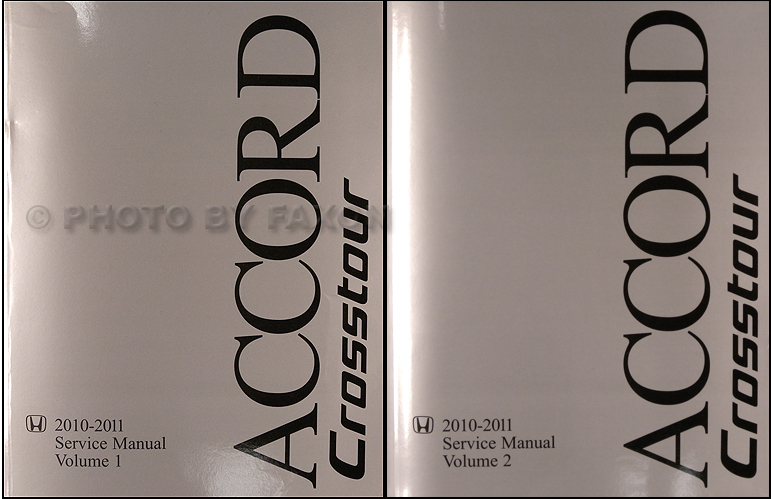 2008 Honda Accord Repair Manual Original 2 Vol. Set