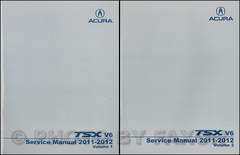 2004-2008 Acura TSX Shop Manual Original 