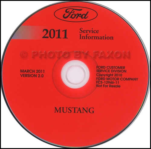 1990 mustang shop manual