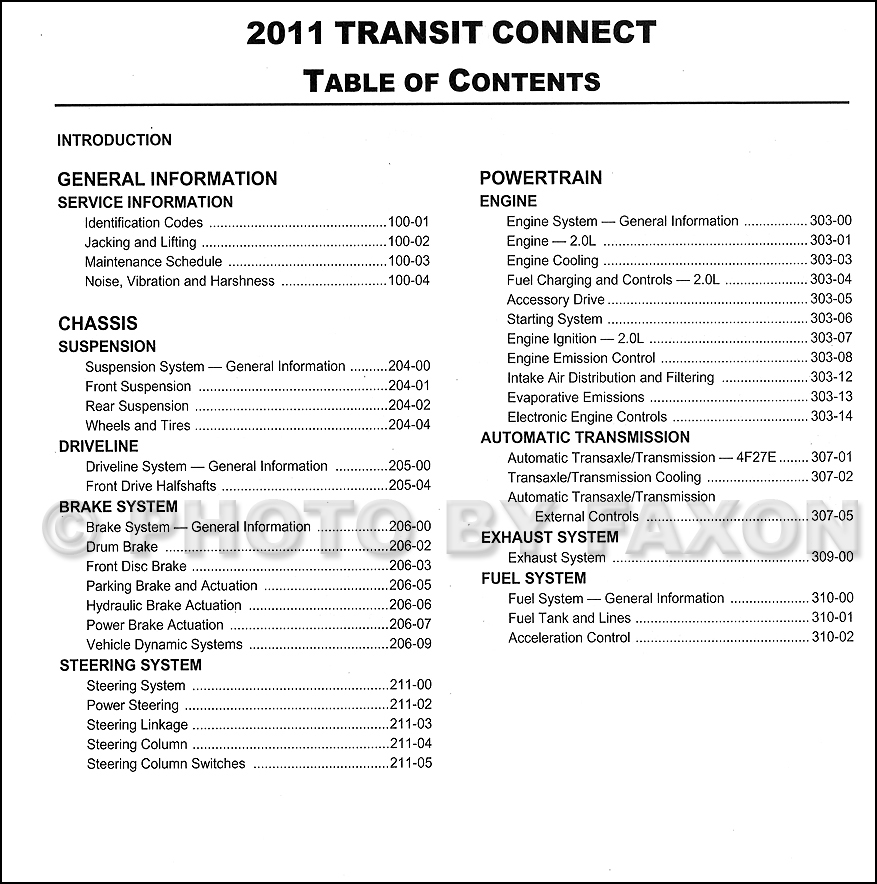 Ford Transit Dimensions