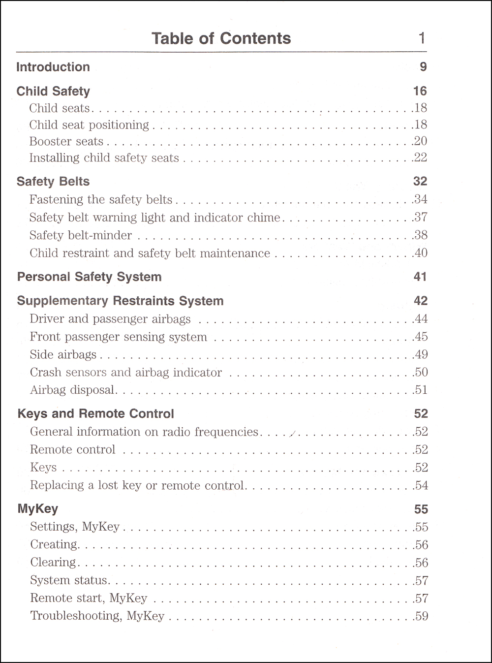 2013 Ford Mustang Owner's Manual Original
