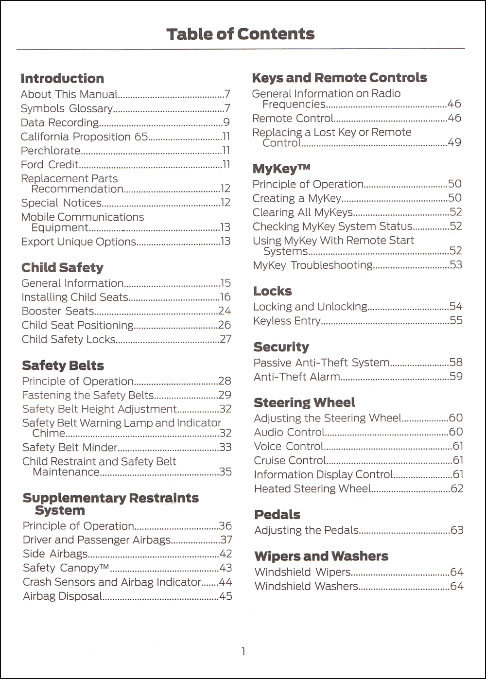 2014 Ford Super Duty Pickup Truck Owner's Manual Original F250 F350