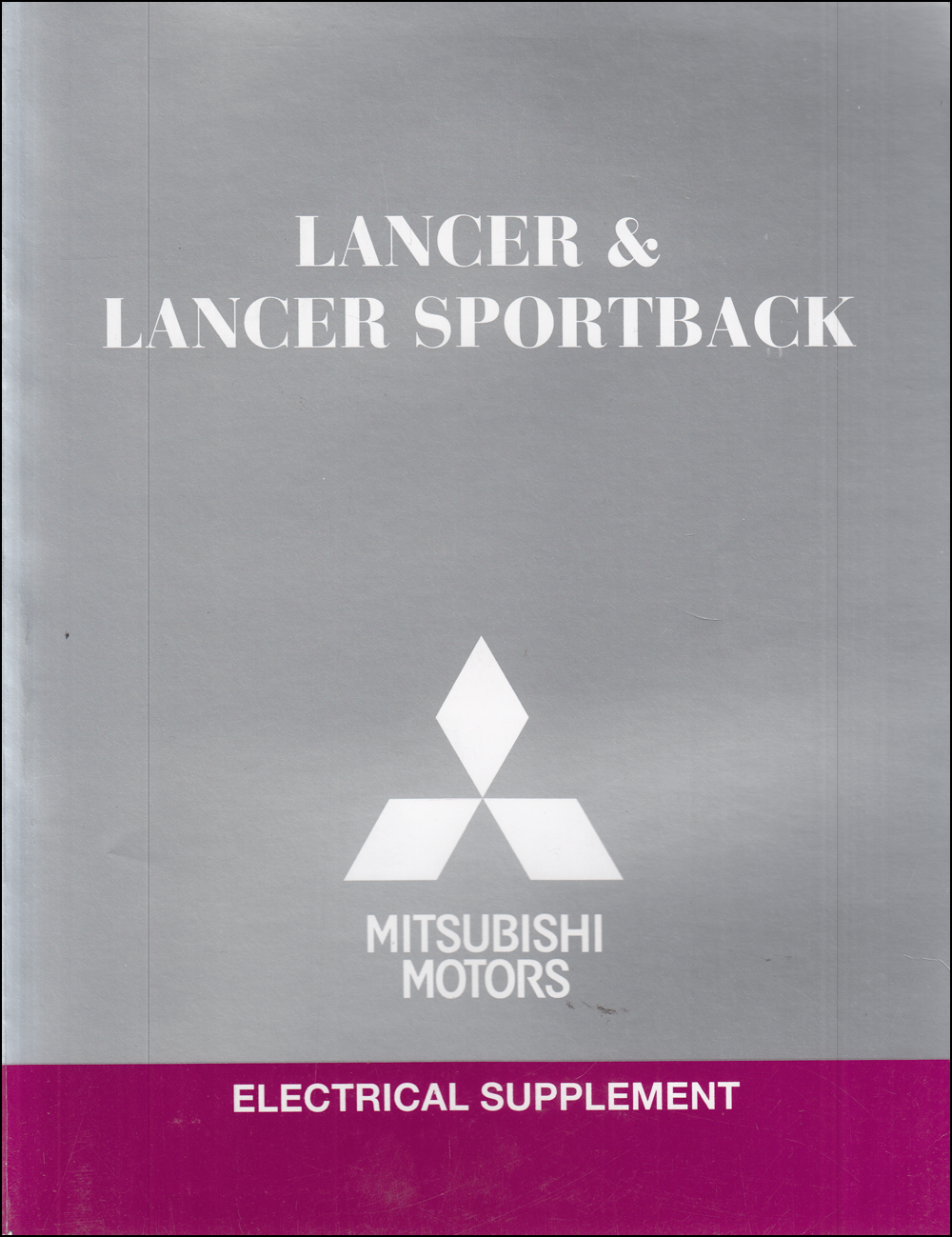 2014 Mitsubishi Lancer Lancer Sportback Wiring Diagram Manual Original