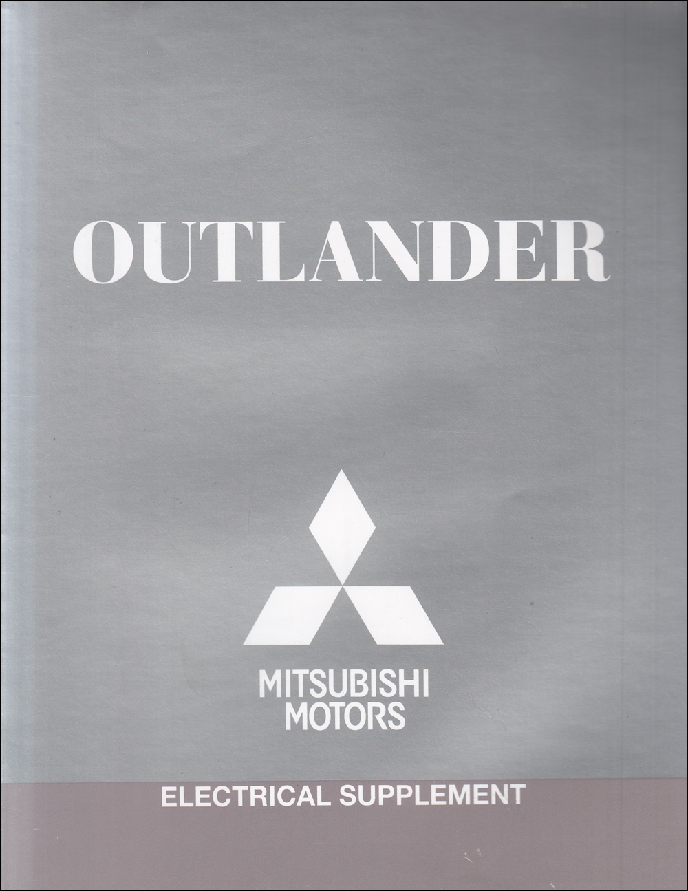 2014 Mitsubishi Outlander Wiring Diagram Manual Original