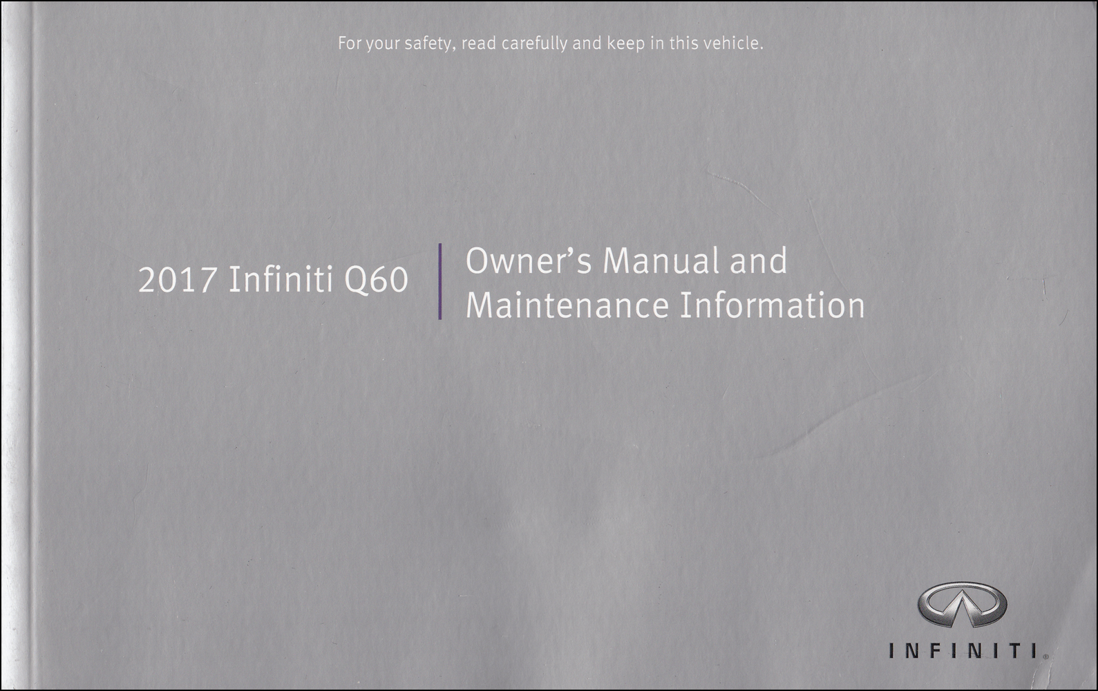 2017 Infiniti Q60 Owner