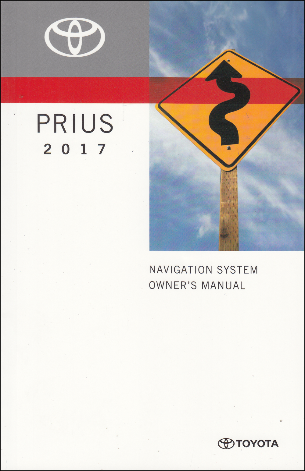 2017 Toyota Prius Navigation System Owners Manual Original