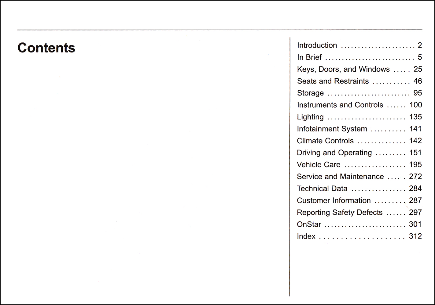 2018 Buick Encore Owner's Manual Original