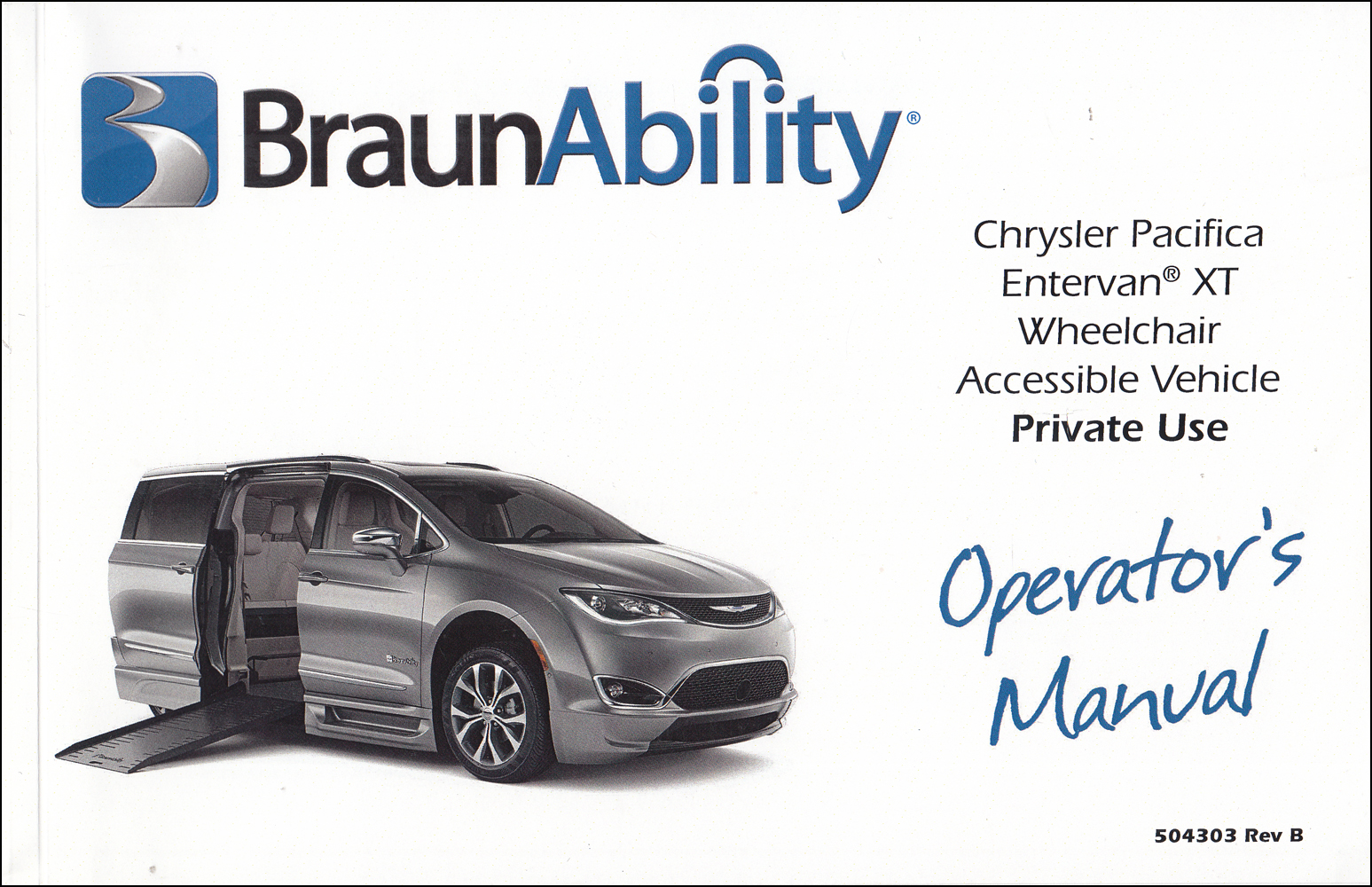 chrysler pacifica braunability