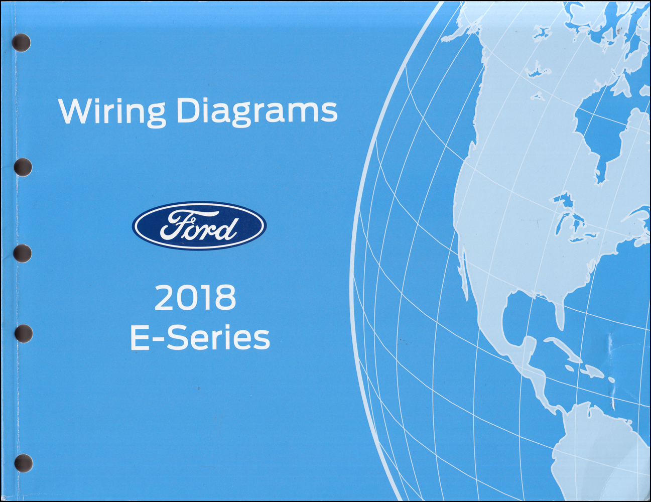 2018 Ford Econoline Wiring Diagram Manual Original Van E