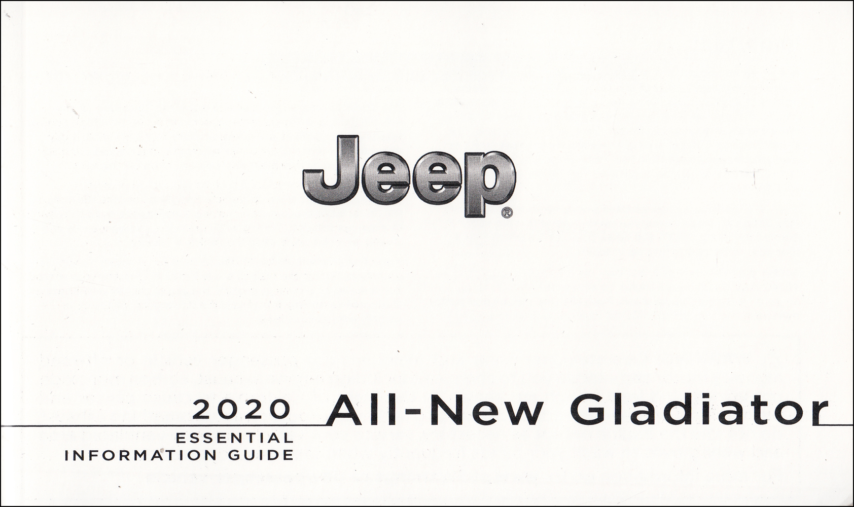 Jeep Gladiator Owners Manual 2023