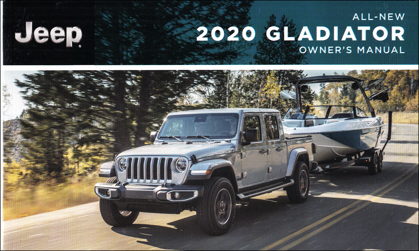 2020 Jeep Gladiator Owner's Manual Original Extended 474page version