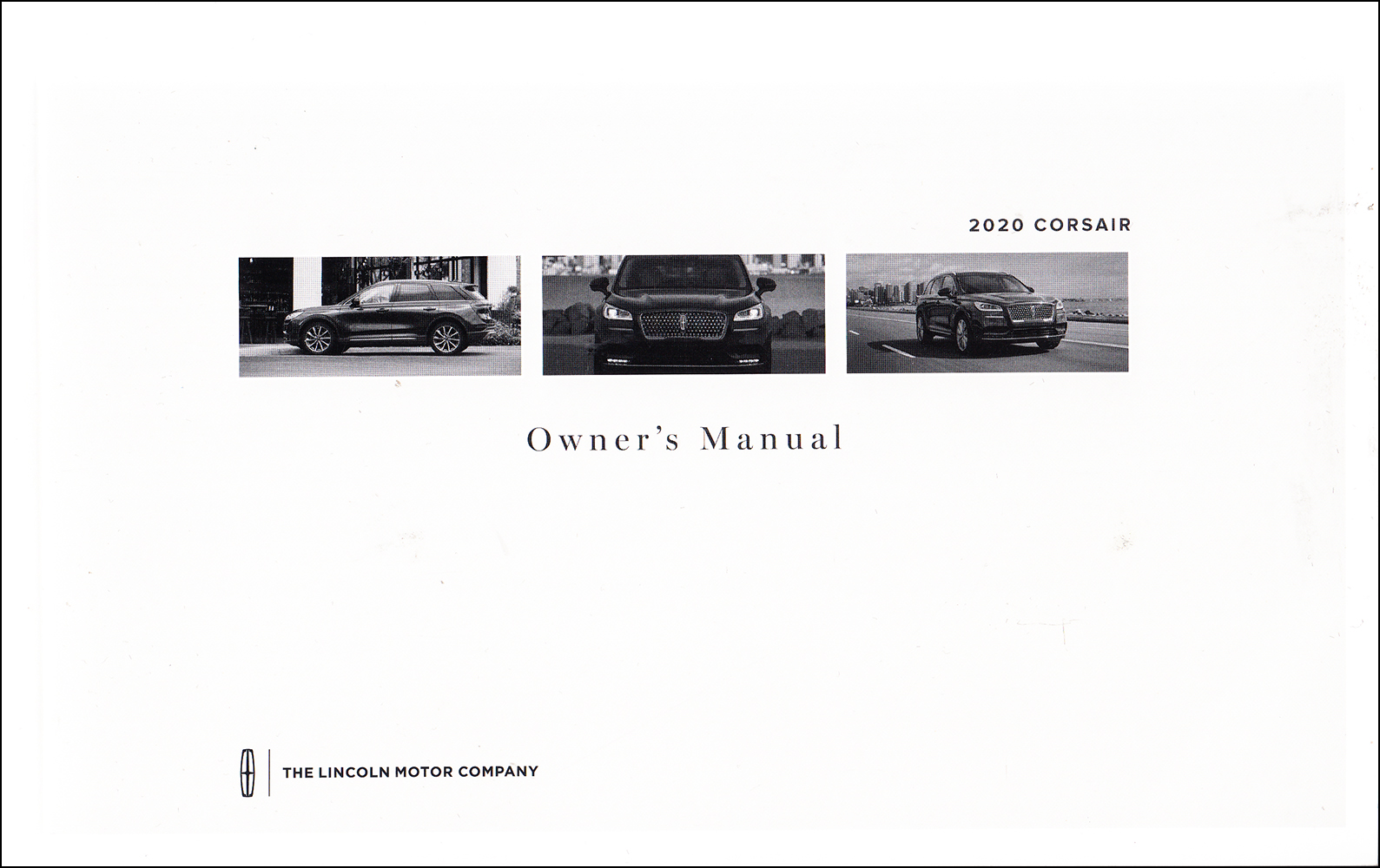 Lincoln Corsair Owners Manual