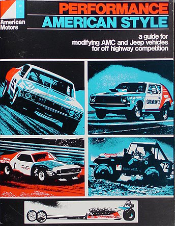 1966-1972 AMC AMX Javelin Jeep Hi-Performance Mods Manual Reprint