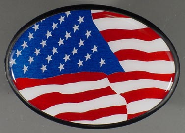 American Flag patriotic Trailer Hitch Cover 