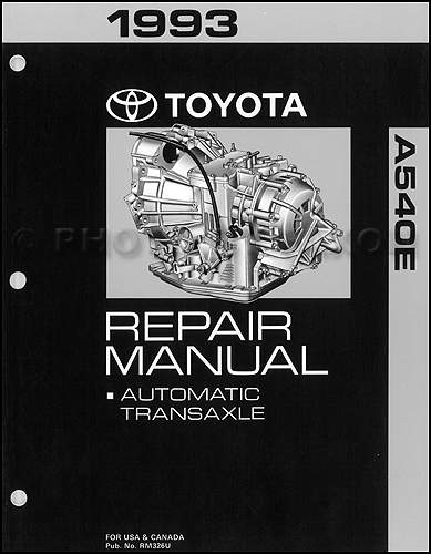 98 toyota sienna transmission repair manual