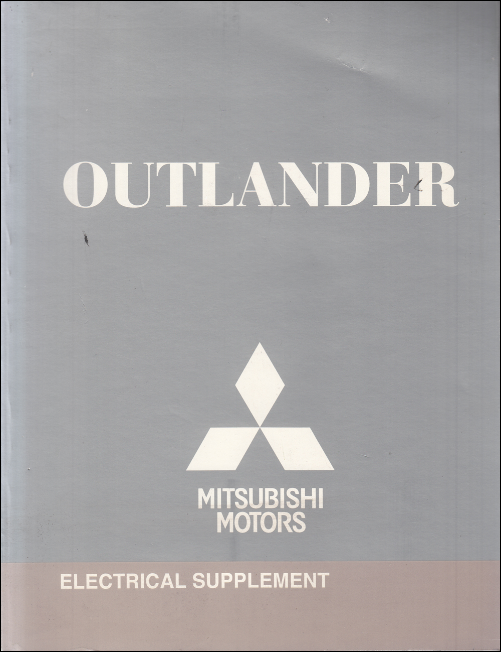 2010 Mitsubishi Outlander Wiring Diagram Manual Original