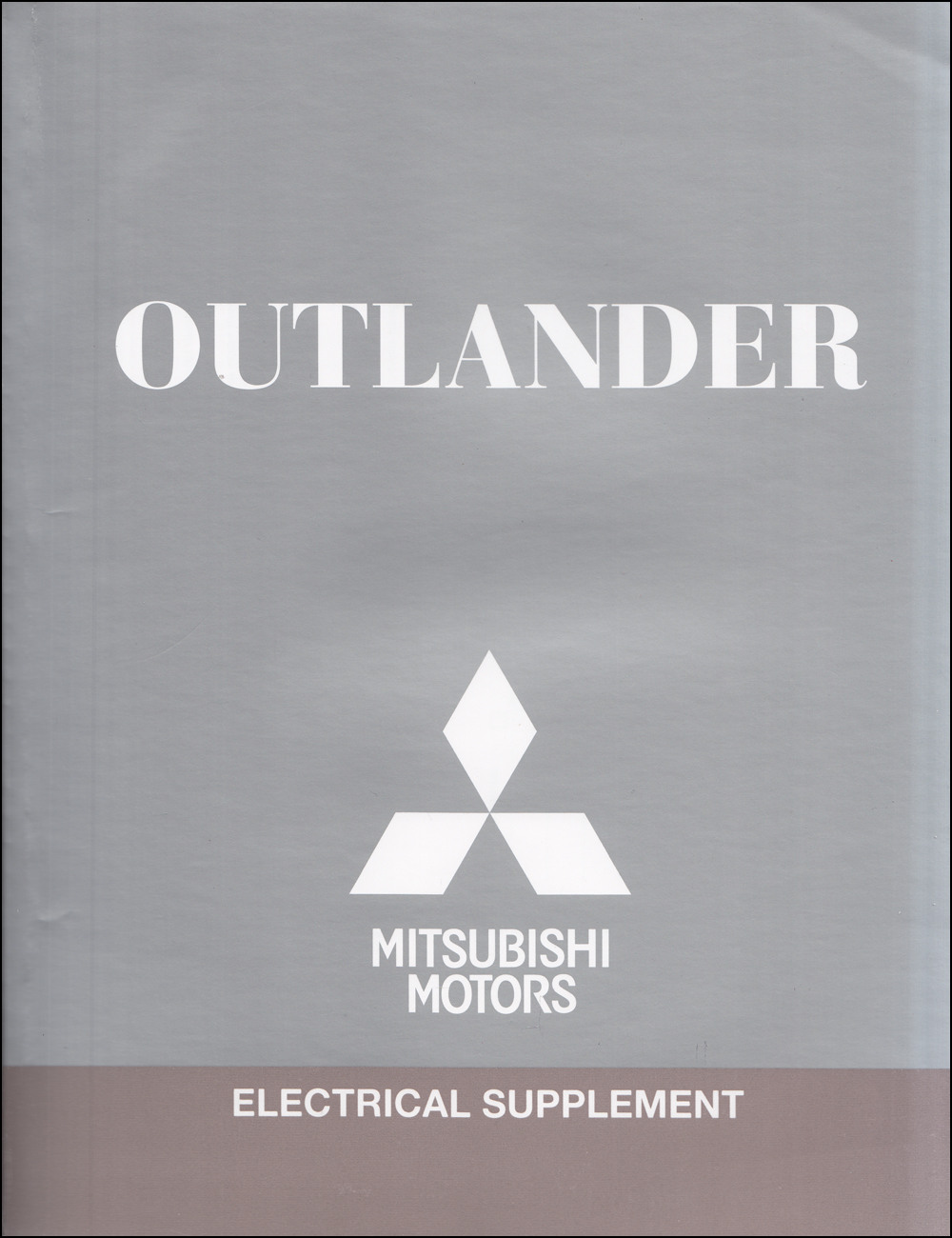 2012 Mitsubishi Outlander Wiring Diagram Manual Original