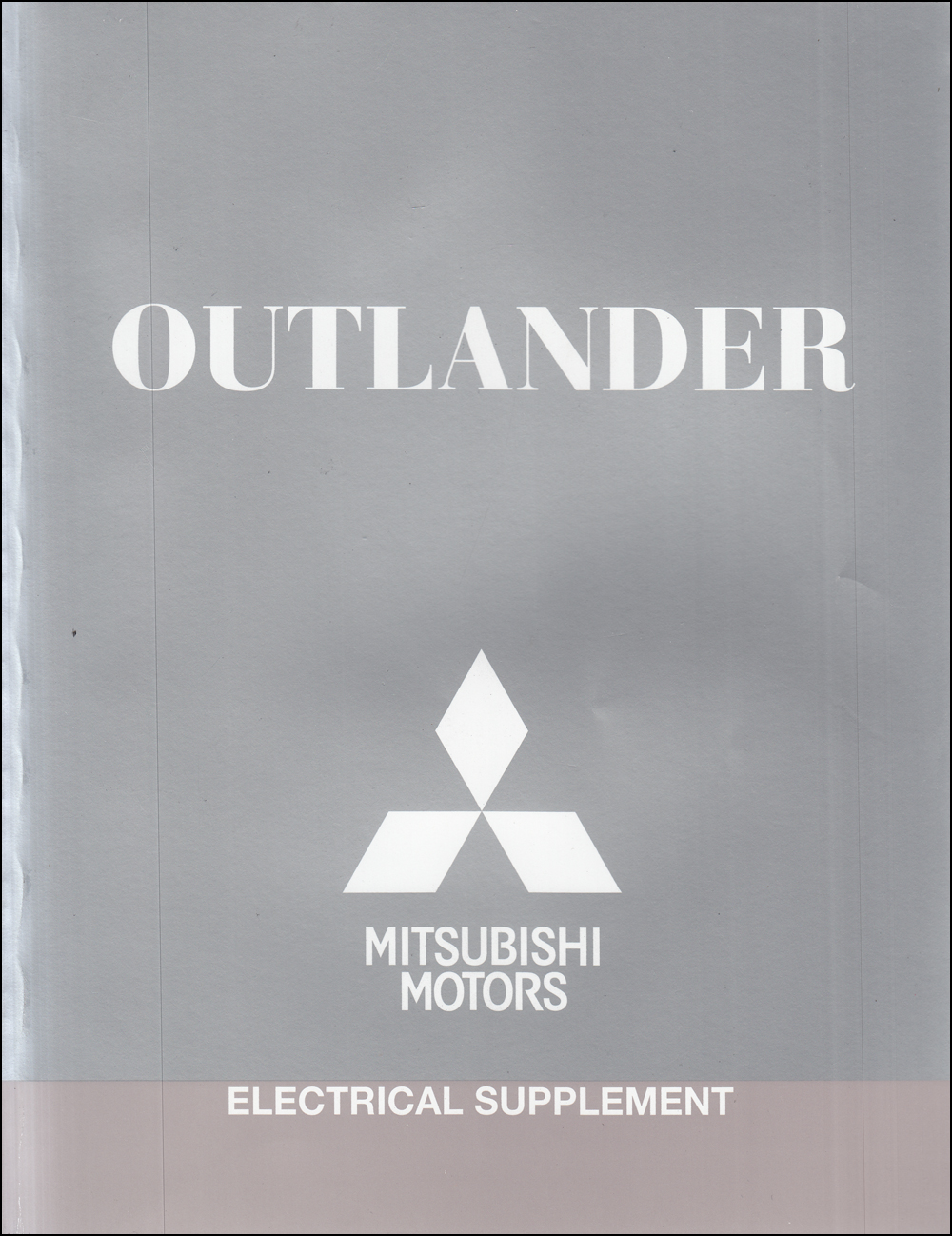 2015 Mitsubishi Outlander Wiring Diagram Manual Original