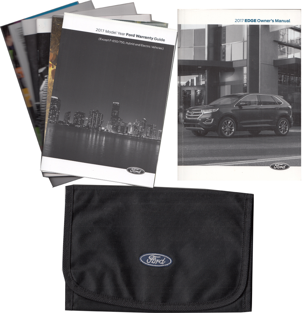 2017 Ford Edge Owner's Manual Original