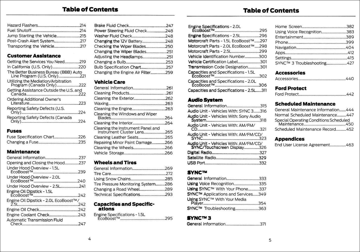 2017 Ford Escape Owner s Manual Original