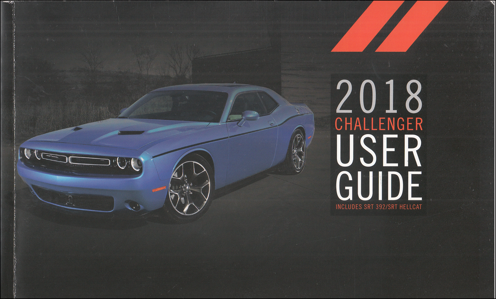2018 Dodge Challenger User Guide Owner's Manual Original