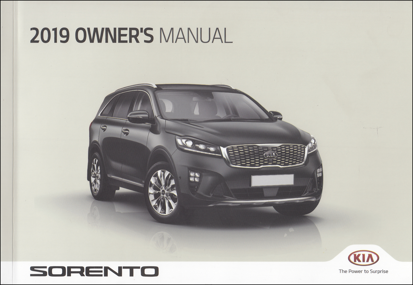 2019 Kia Sorento Owner