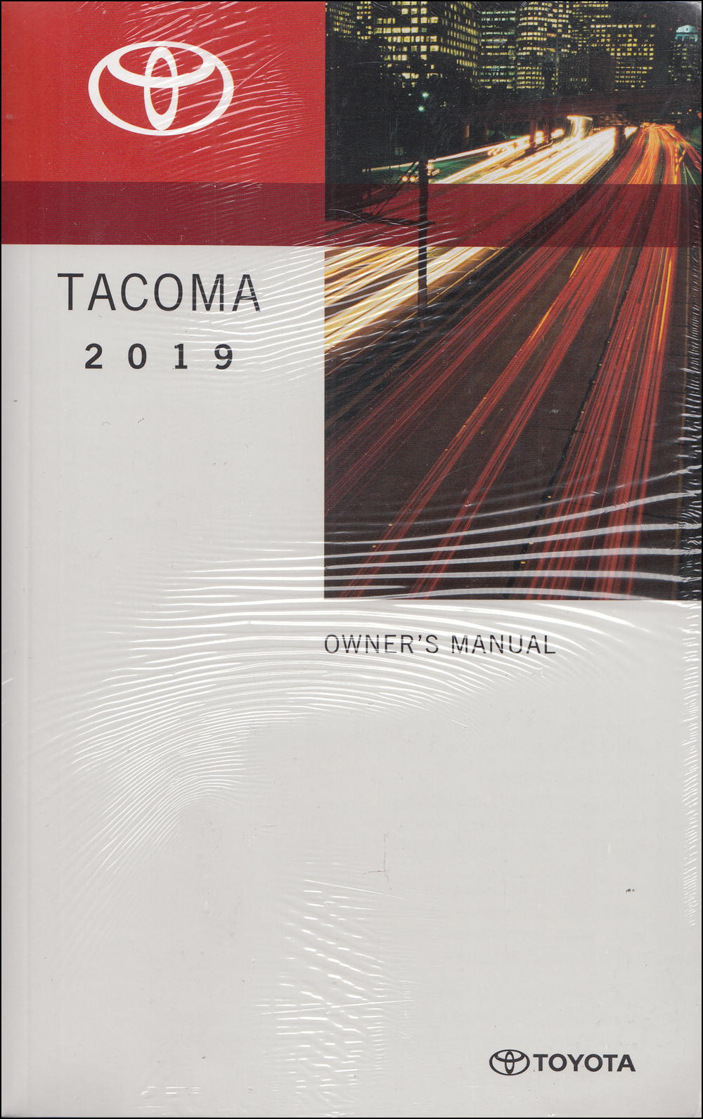 2019 Toyota Owners Manual Original