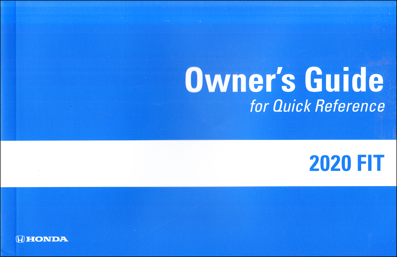 2010 Honda Fit Owners Manual