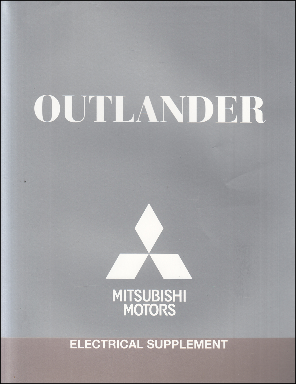 2016 Mitsubishi Outlander Wiring Diagram Manual Original