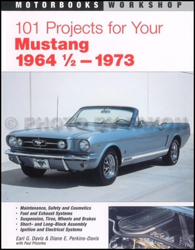 1965 Ford Mustang Wiring Diagram Manual Reprint