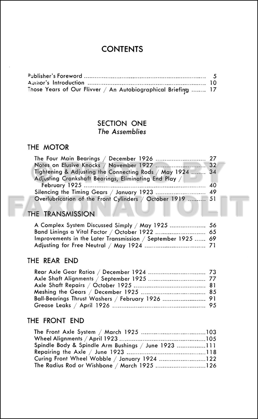 Model t ford tips #10