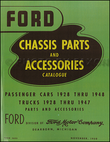 1940 Ford truck parts catalog