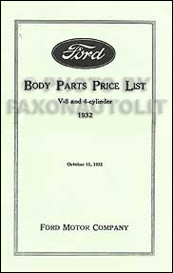 1932 Body ford part truck #6