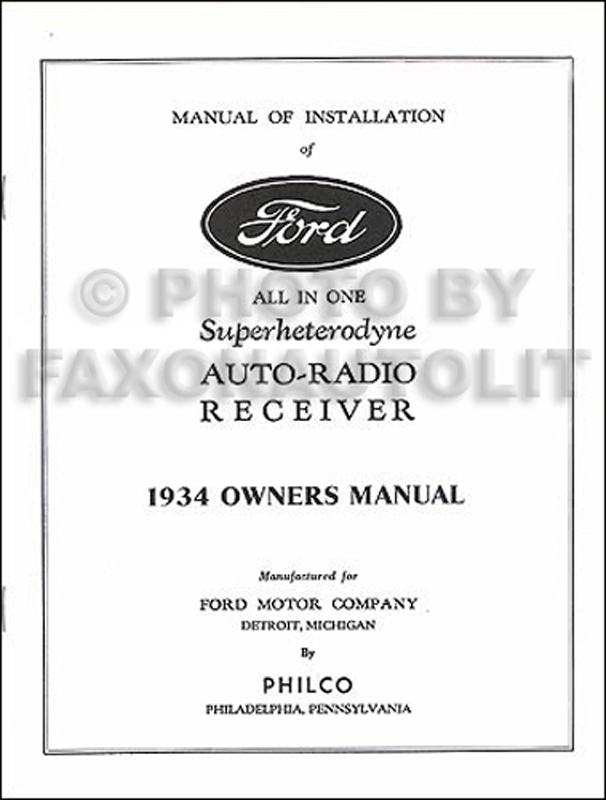 Installation instructions for ford radio #4