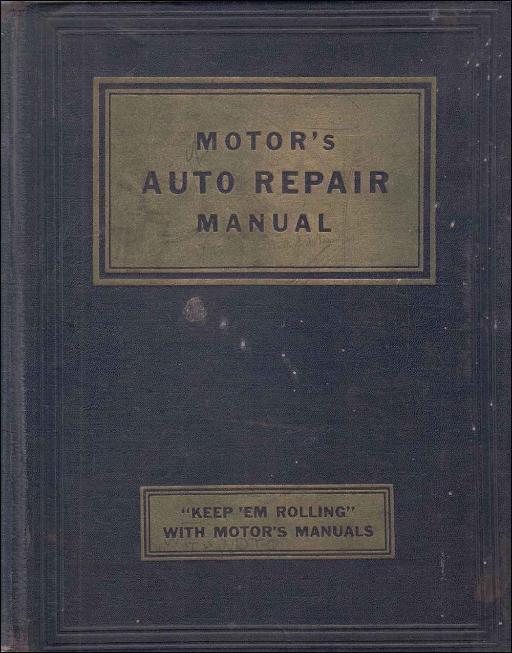 1940-1954 26th Edition Motors Labor Guide