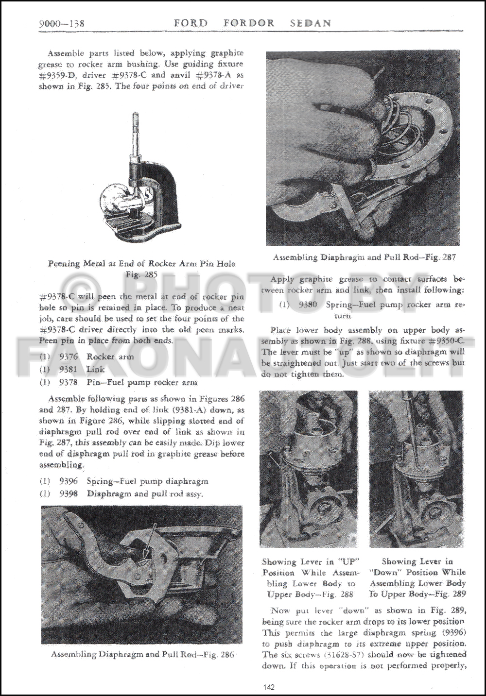 1948 Ford truck shop manual #6