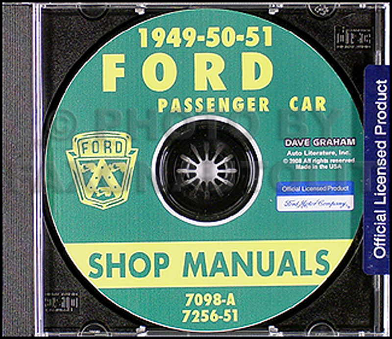 1949 Ford shop manual #8