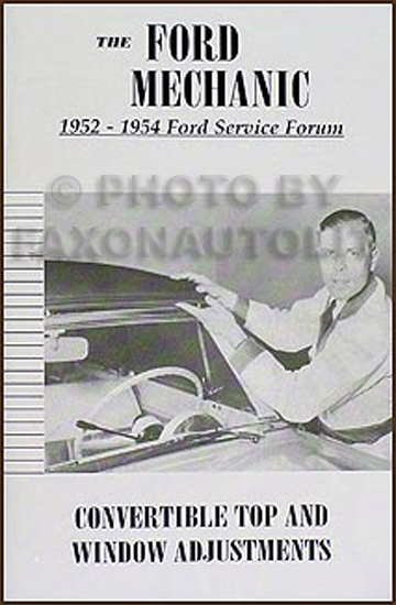 1954 Ford assembly manuals #5