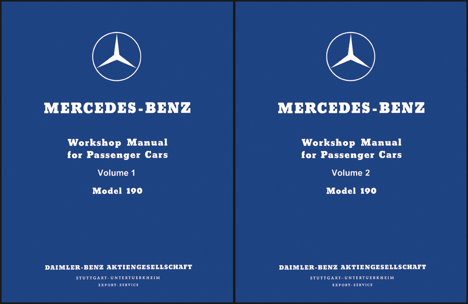 1955-61 Mercedes 190 Workshop Manual