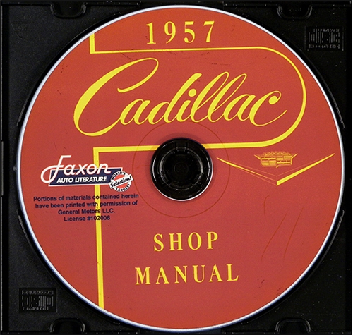   Cadillac Shop Manual CD 57 Eldorado Deville 62 86 60 Special Fleetwood