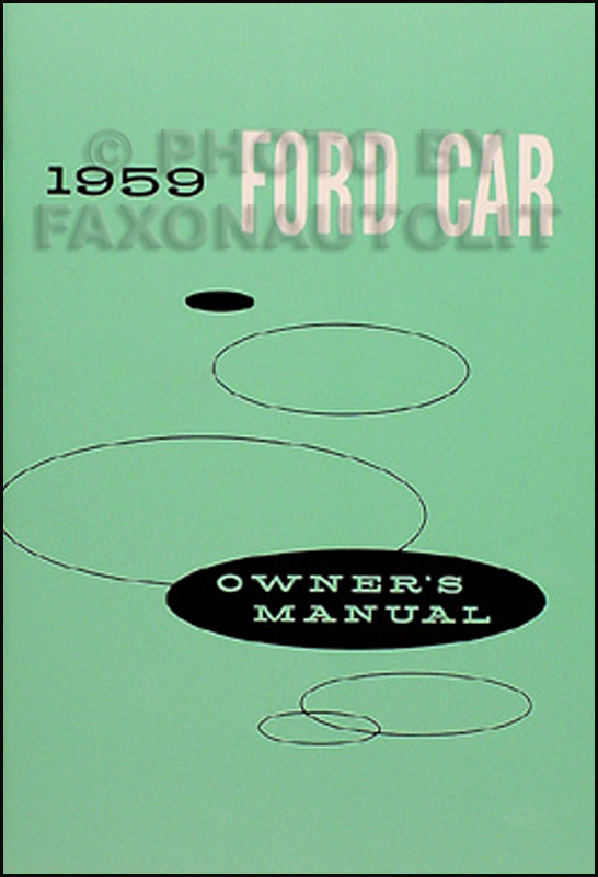 1959 Ford retractable hardtop adjustment instructions #7