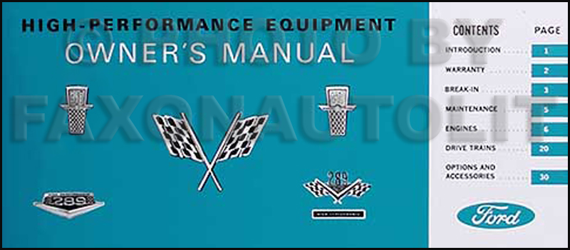 1965 Ford galaxie repair manual #9