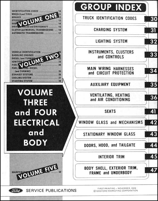 1971 Ford bronco shop manual #8