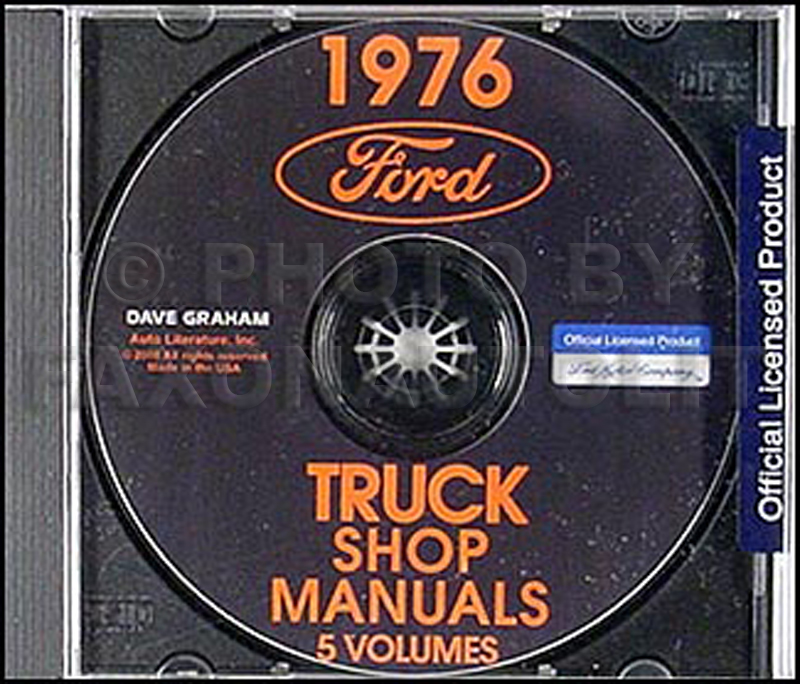 1976 Ford truck shop manual #3