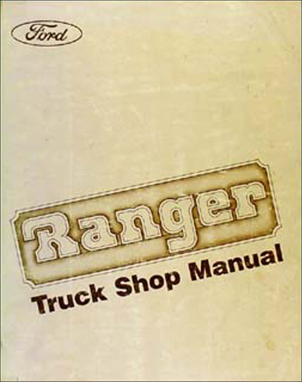 1984 Ford Bronco II Repair Shop Manual Original