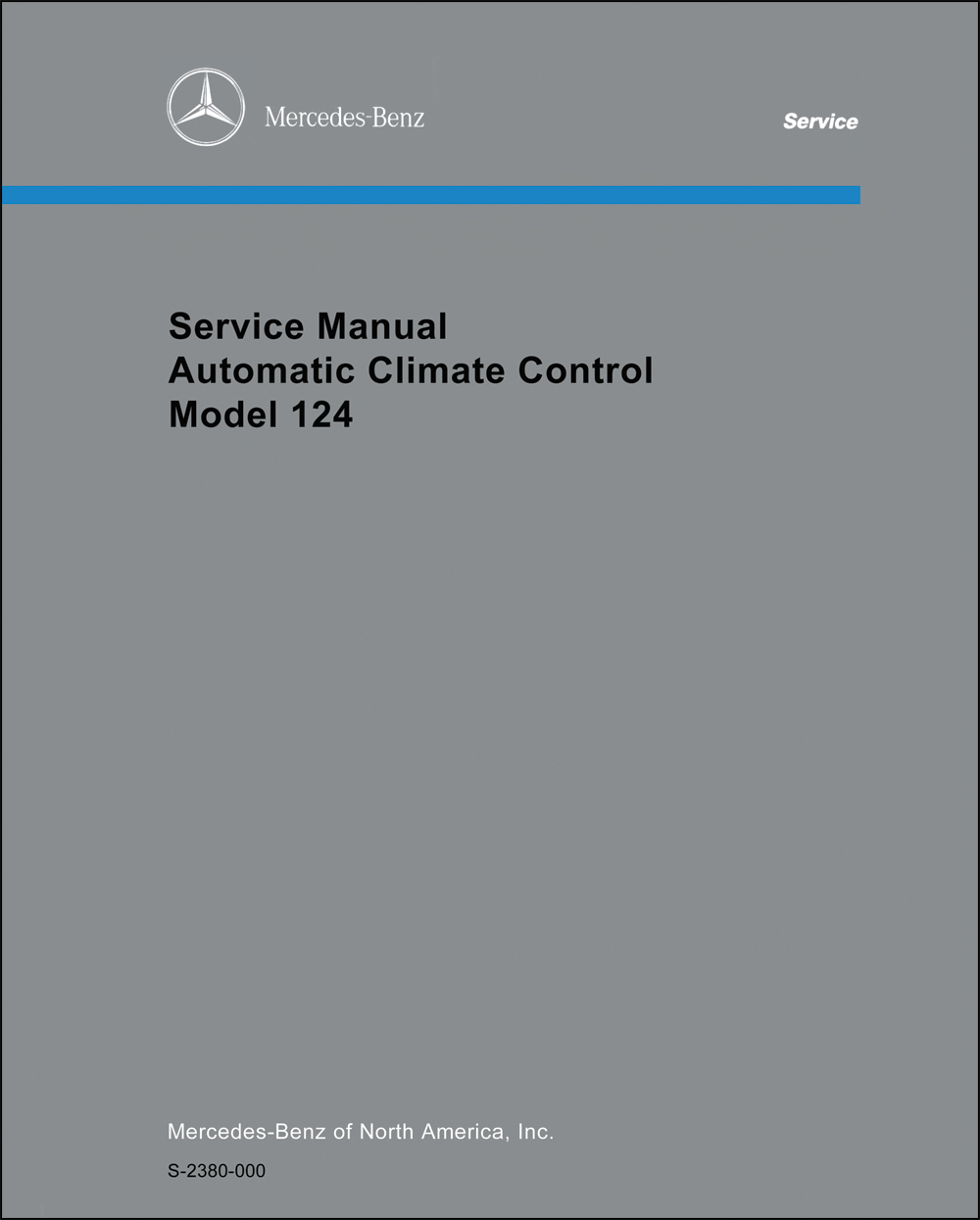 1985-1995 Mercedes E Class W124 Owners Workshop Manual, Worldwide not US