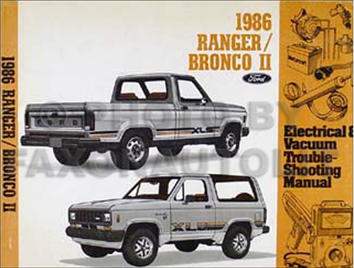1986 Ford bronco ii manual #5