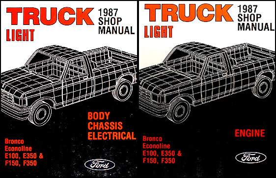 1987 Ford econoline 350 manual #6