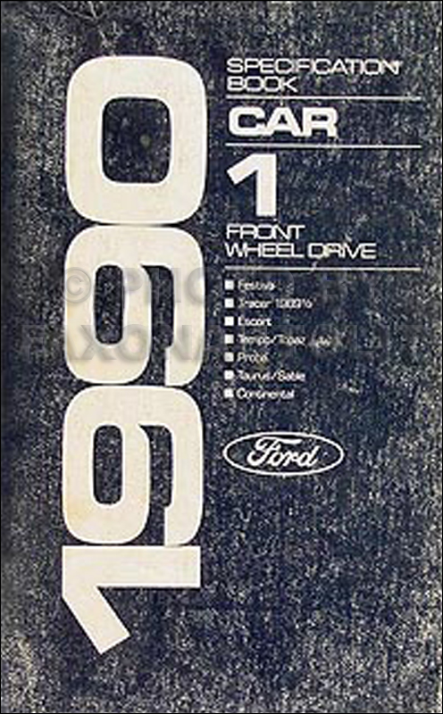 1990 Ford probe dimensions #5